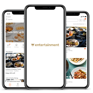 The Entertainment Book app
